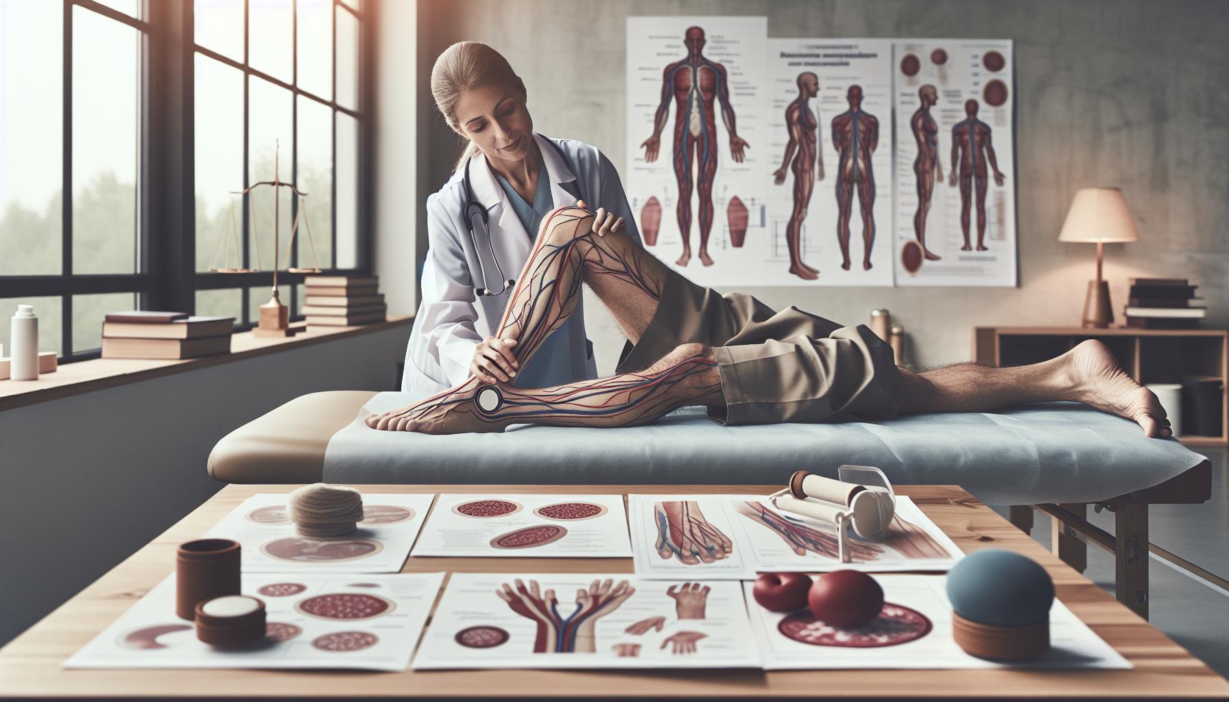 Alternativas terapéuticas complementarias a los masajes para trombosis