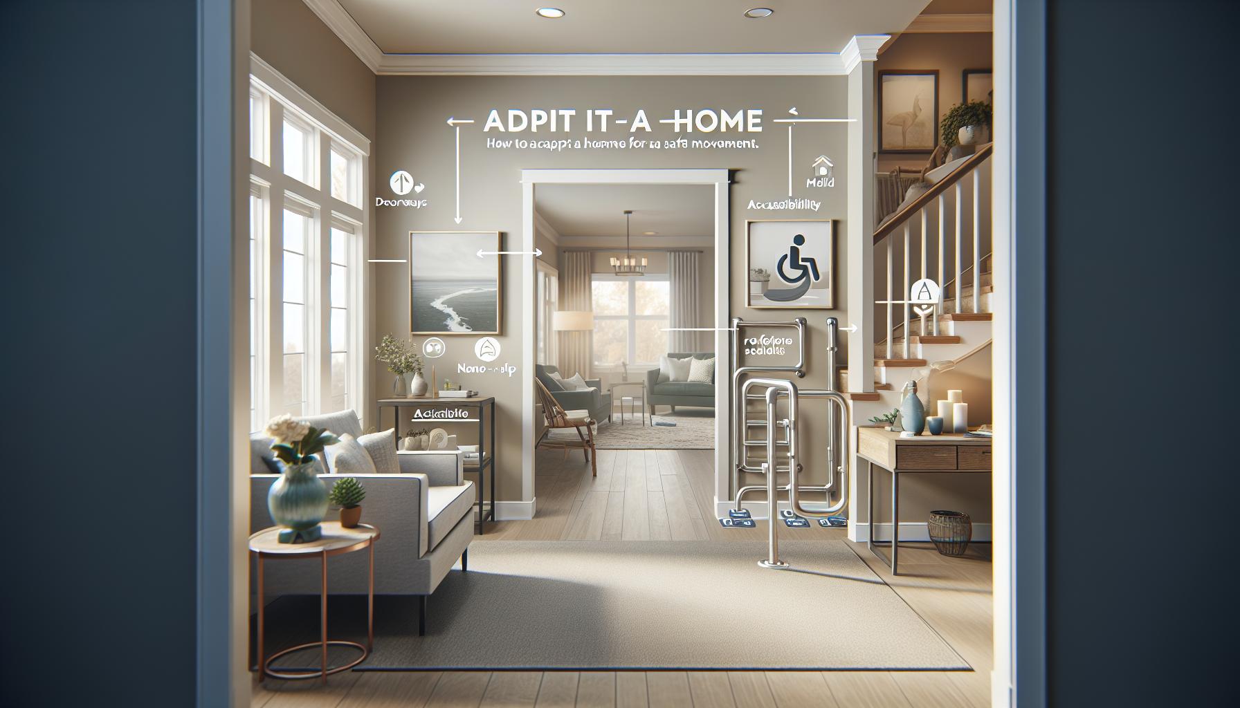 Cómo adaptar tu hogar para moverte con seguridad