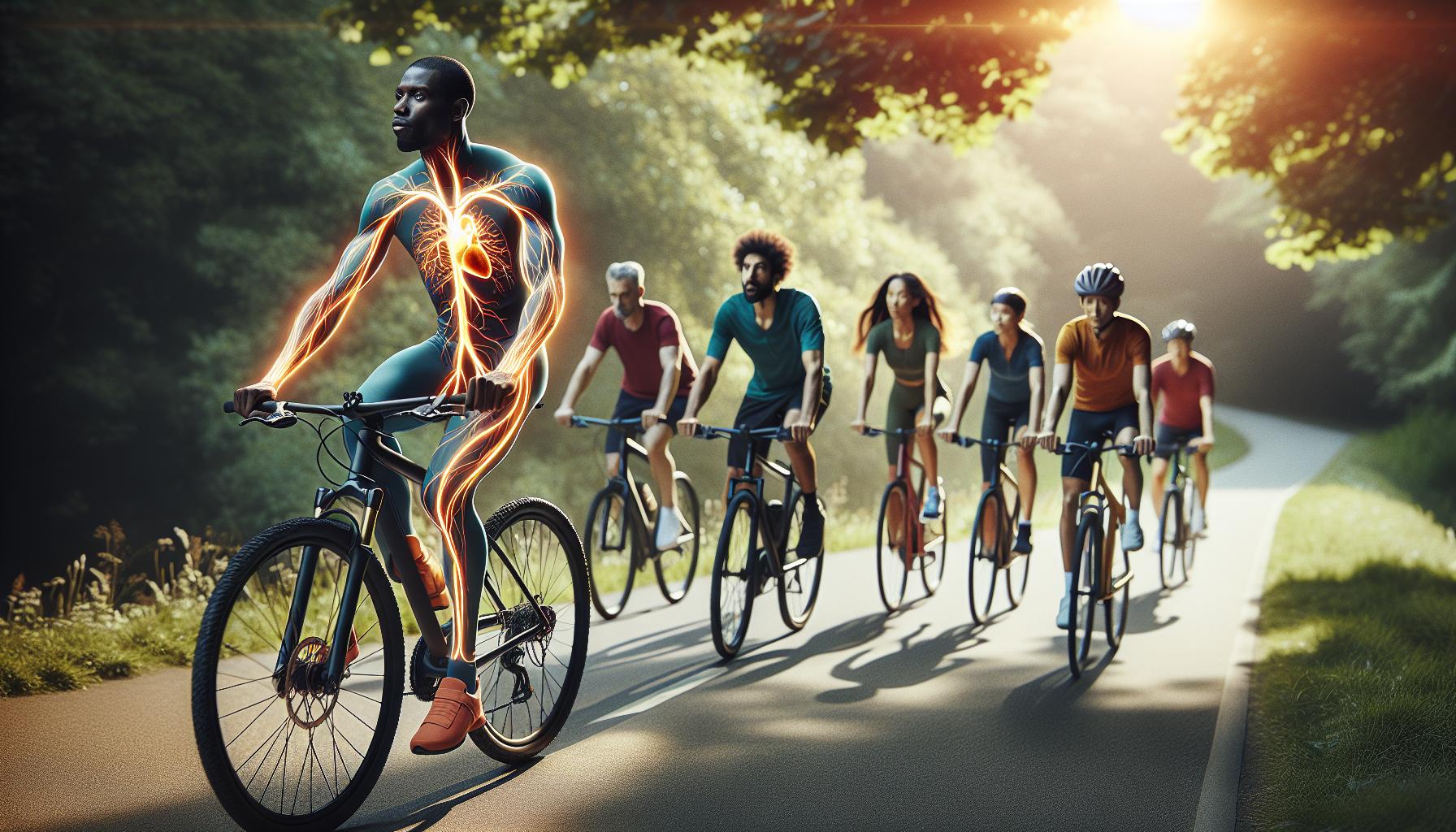 Cómo la bicicleta mejora la circulación sanguínea