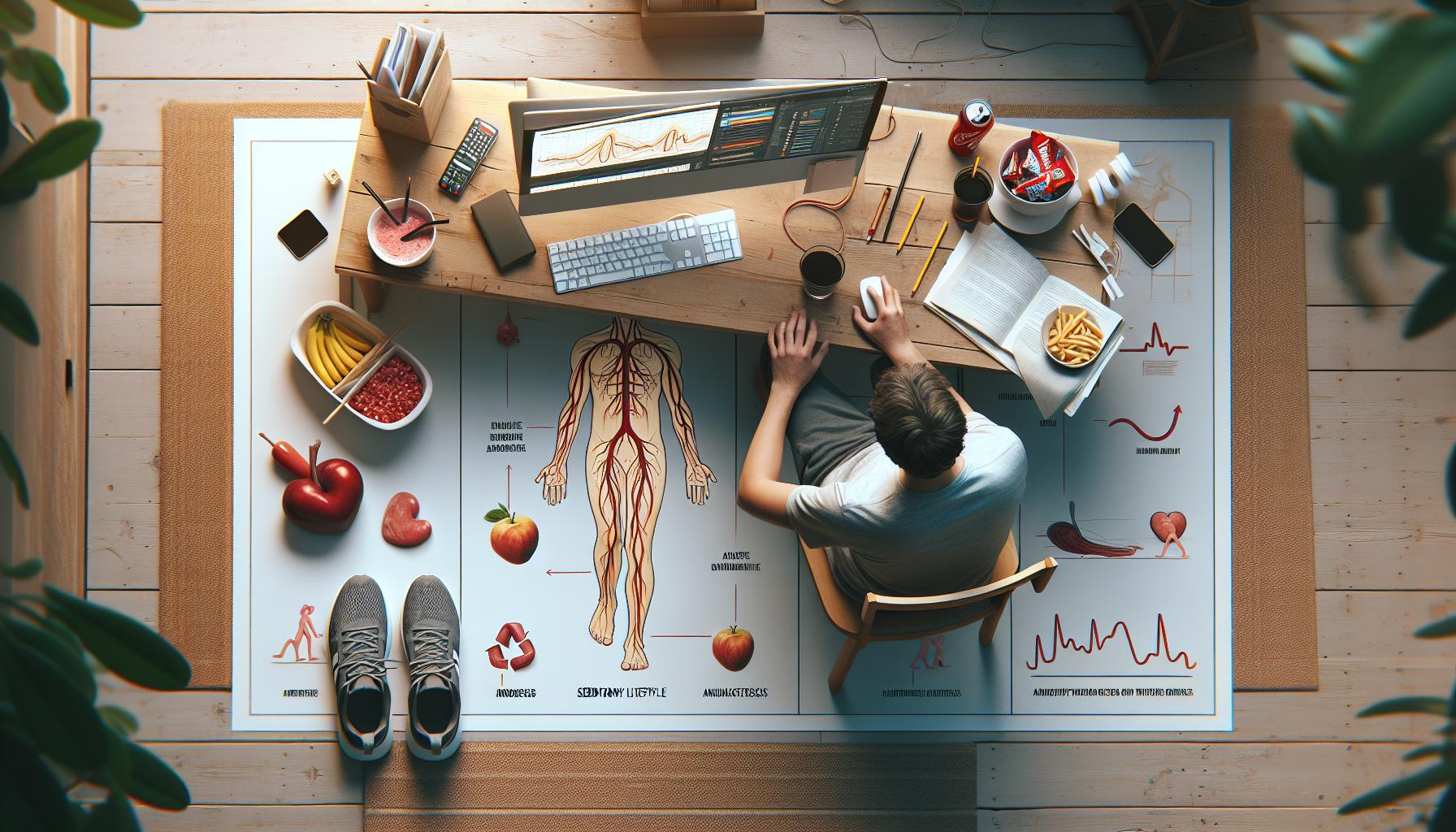 Cómo el estilo de vida puede provocar trombosis