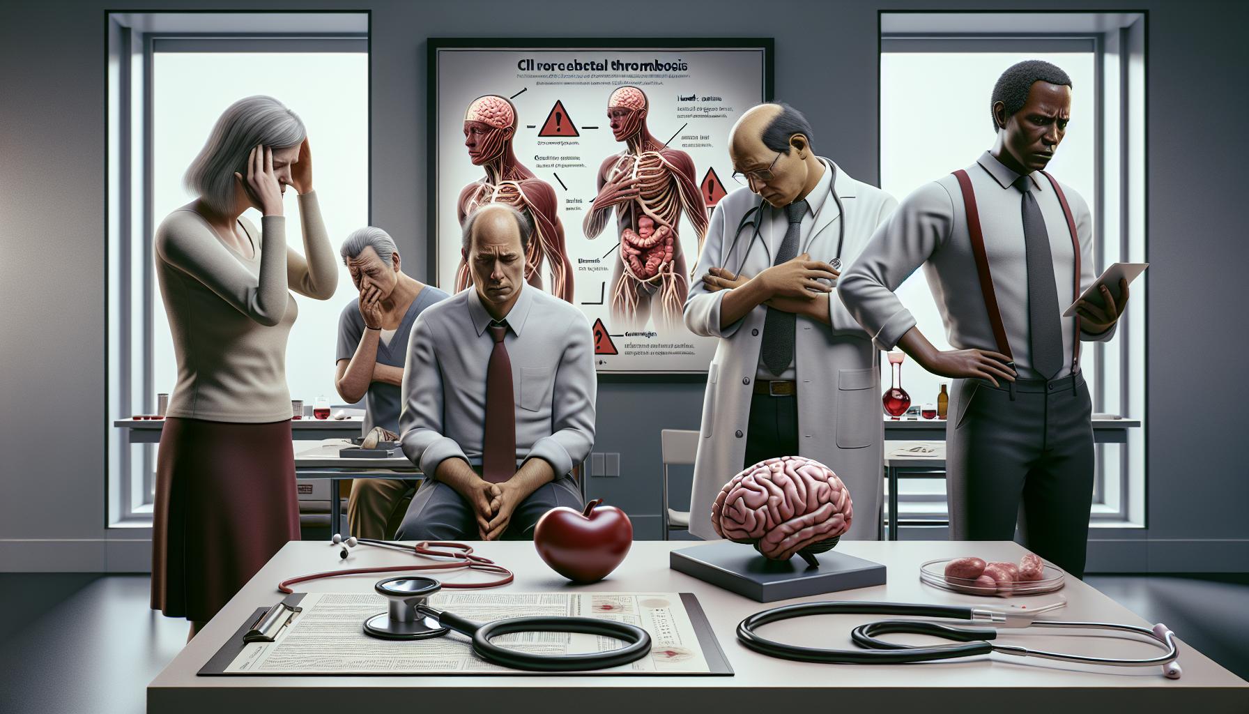 Complicaciones y señales tempranas para detectar trombosis cerebral