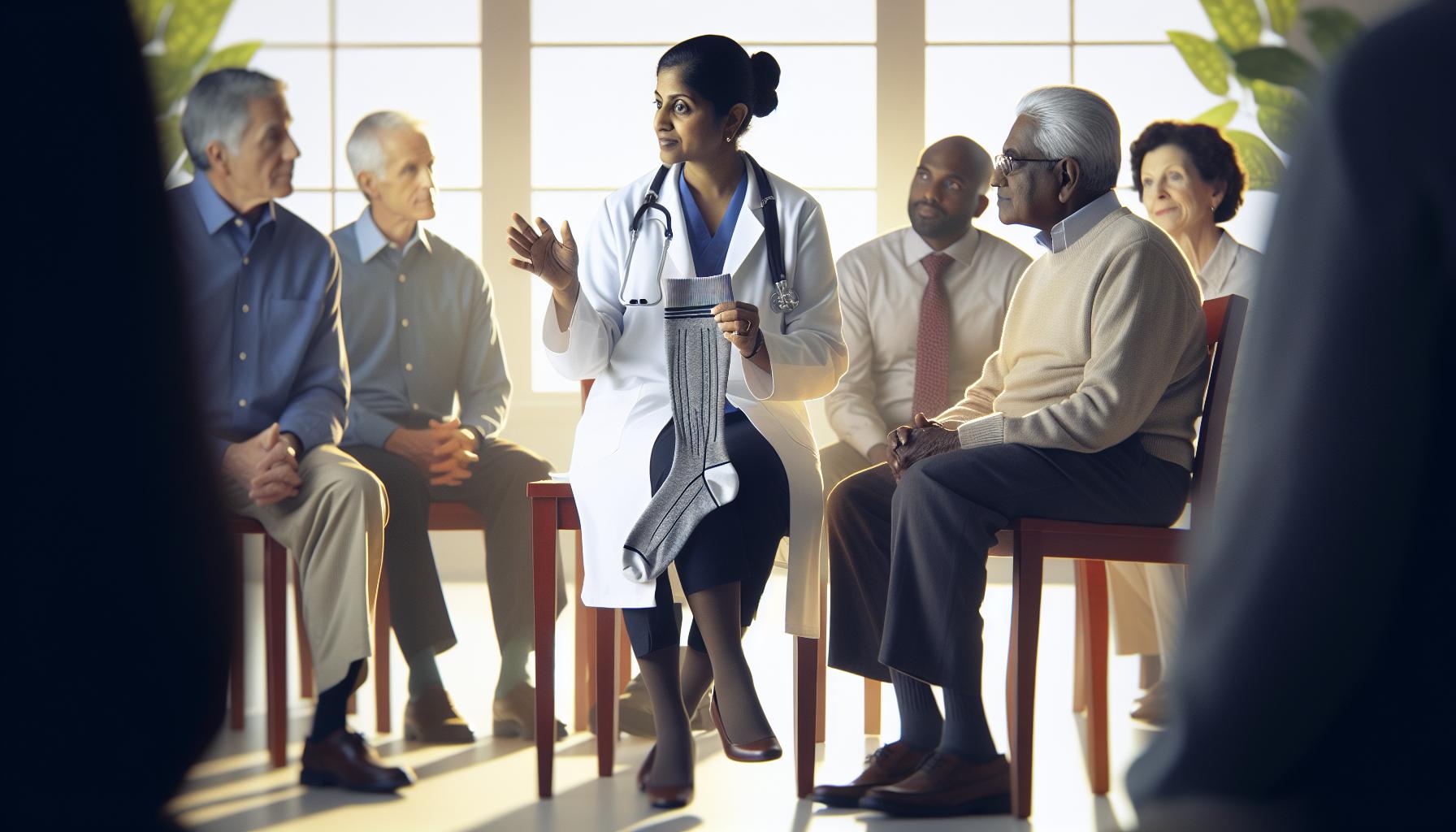 Cuándo y cómo usar medias de compresión para prevenir trombosis