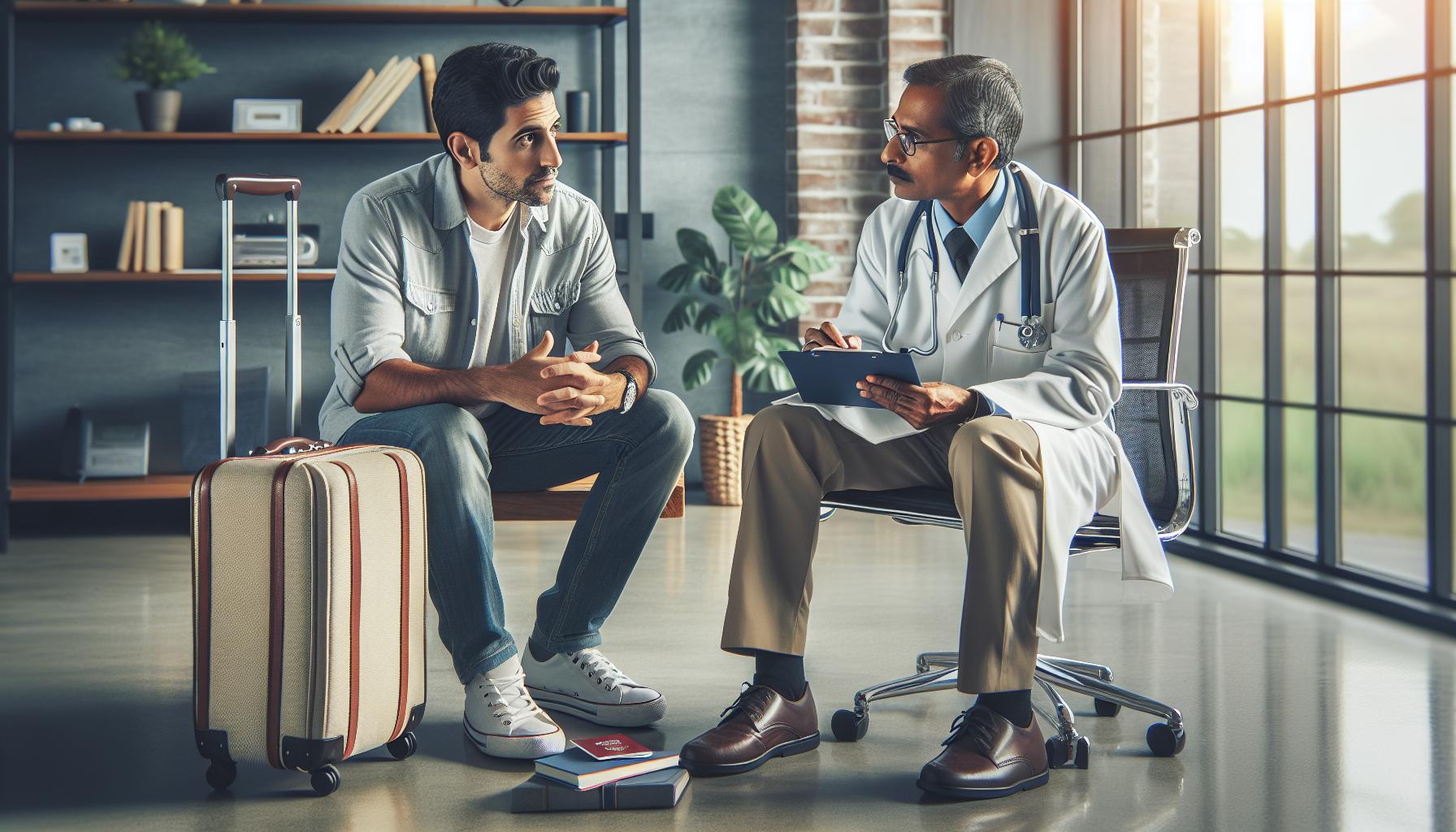 Es peligroso viajar con trombosis: Consideraciones importantes 10 Cuándo es indispensable consultar al médico antes de viajar