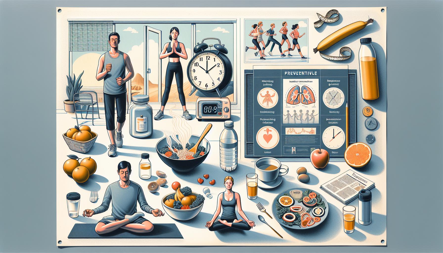 Estilo de vida y medidas preventivas para vivir más tiempo