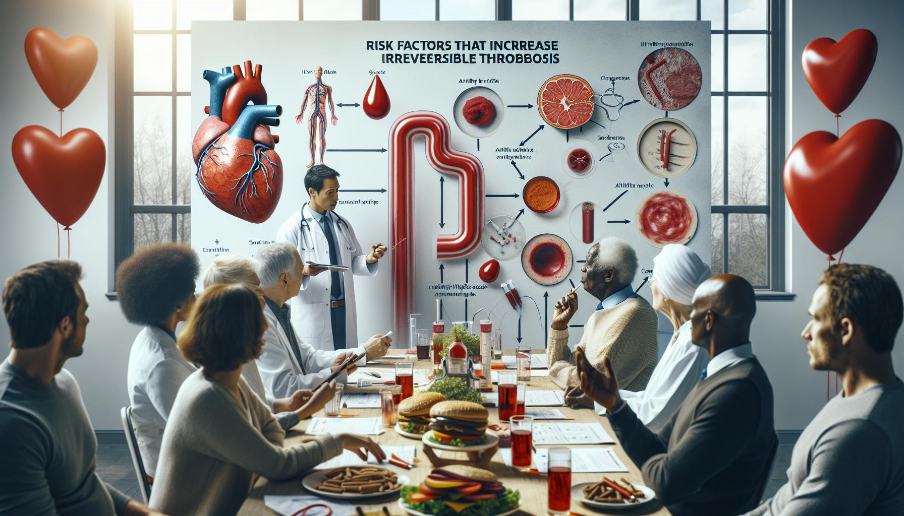 Factores de riesgo que aumentan la trombosis irreversible