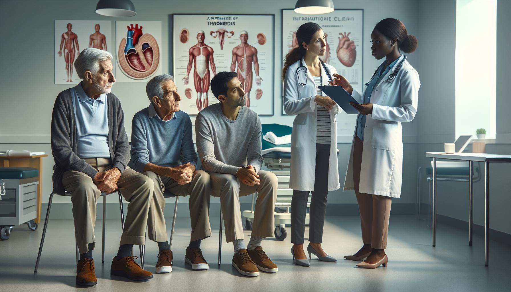 El impacto de la edad y el género en la aparición de trombosis