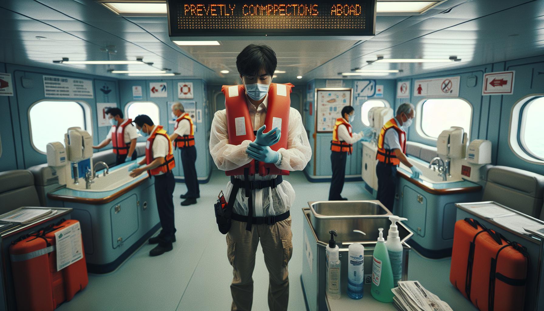 Medidas preventivas a bordo para evitar complicaciones