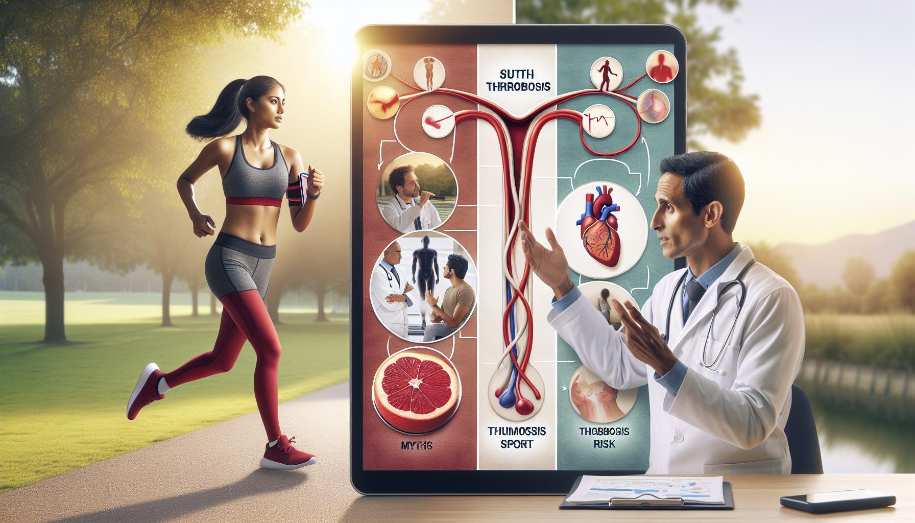 Mitos y verdades sobre el deporte y la trombosis