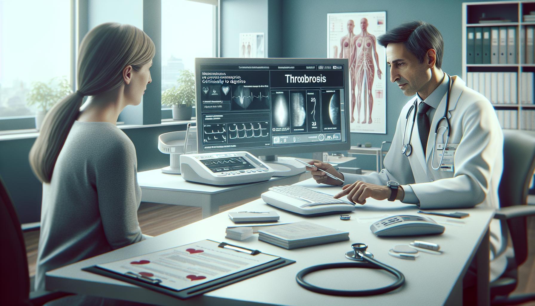 Métodos clínicos para identificar la trombosis en consulta