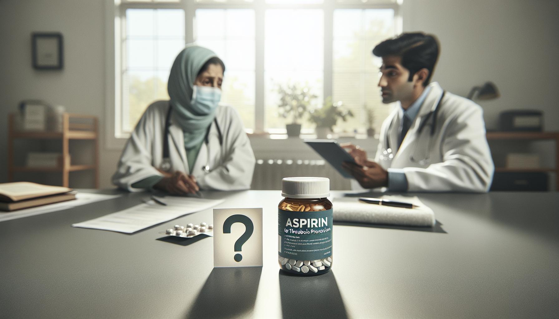 Preguntas frecuentes sobre aspirina y prevención trombótica