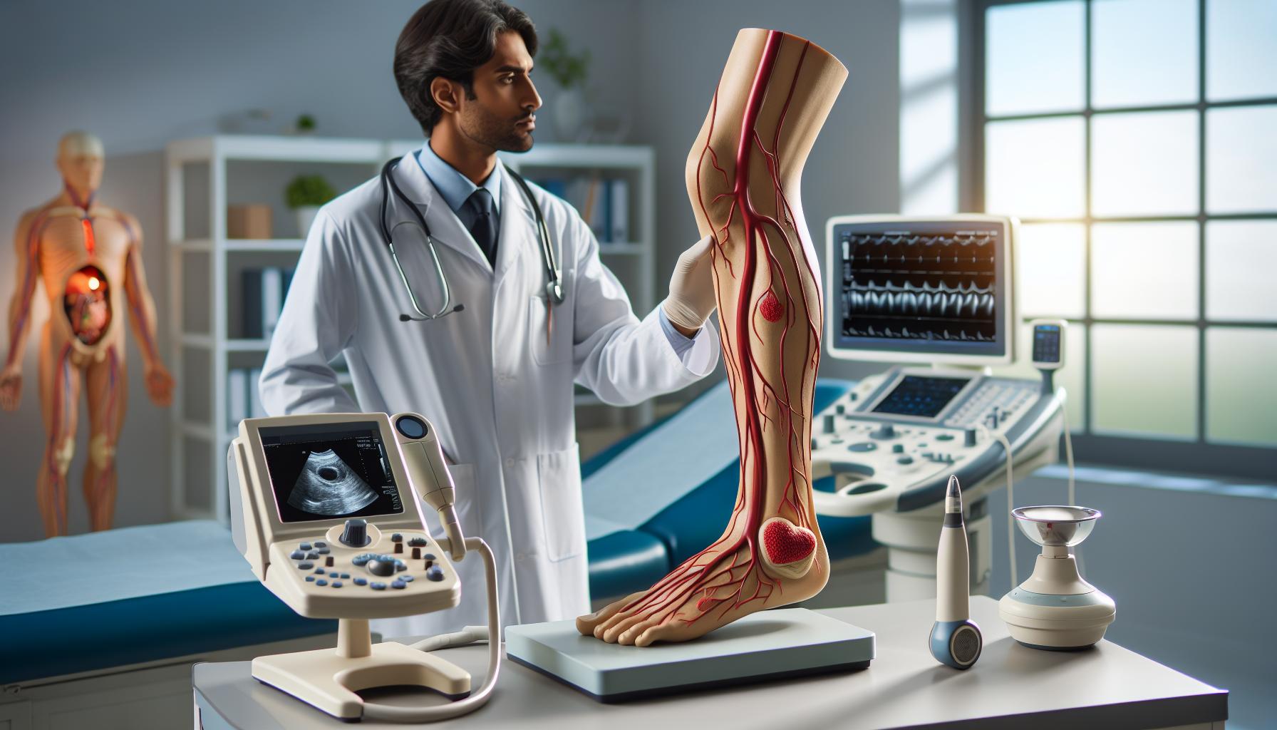 Pruebas diagnósticas para confirmar una trombosis en la pierna