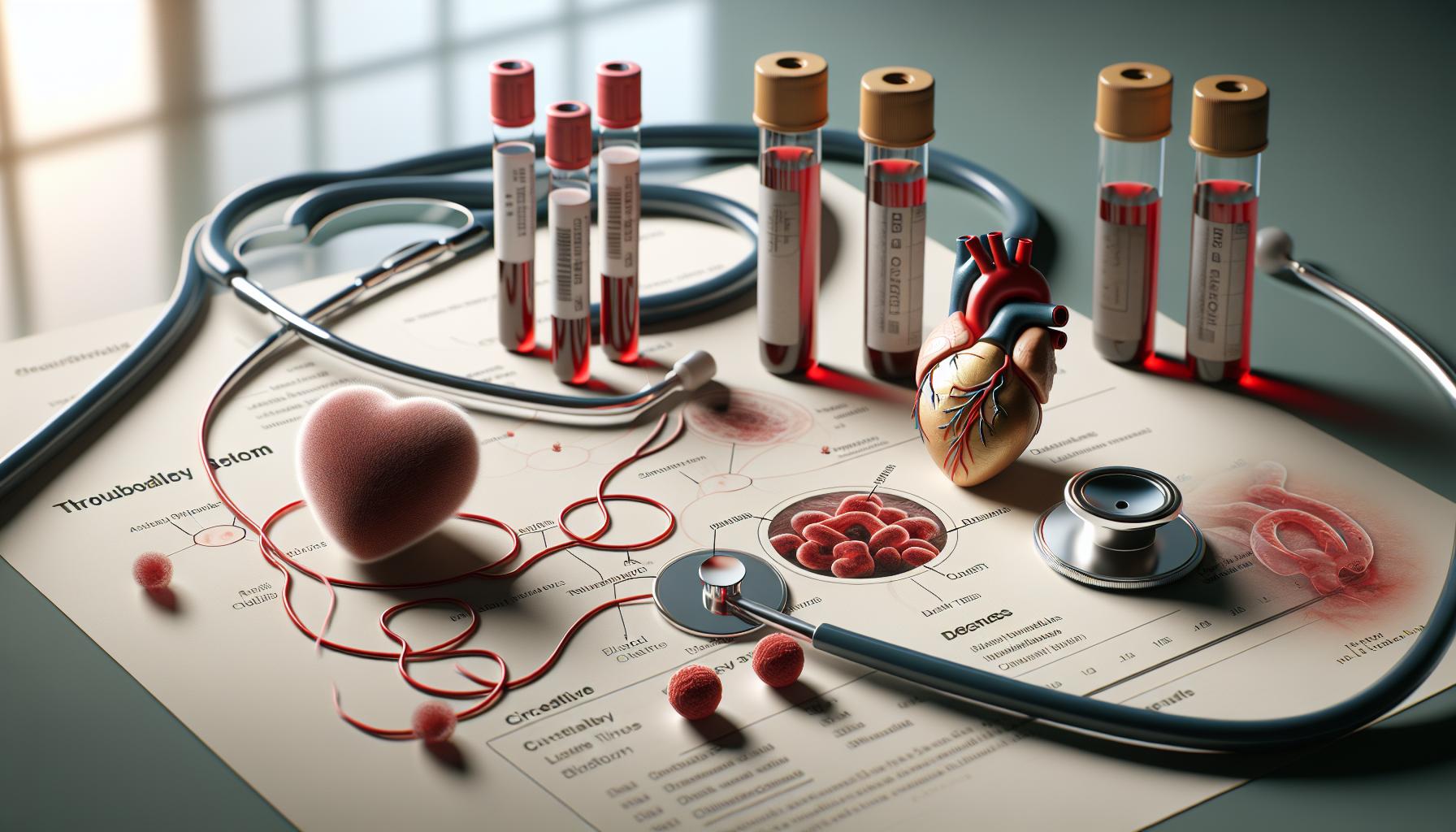 Relación entre trombosis, embolia y otras enfermedades cardiovasculares
