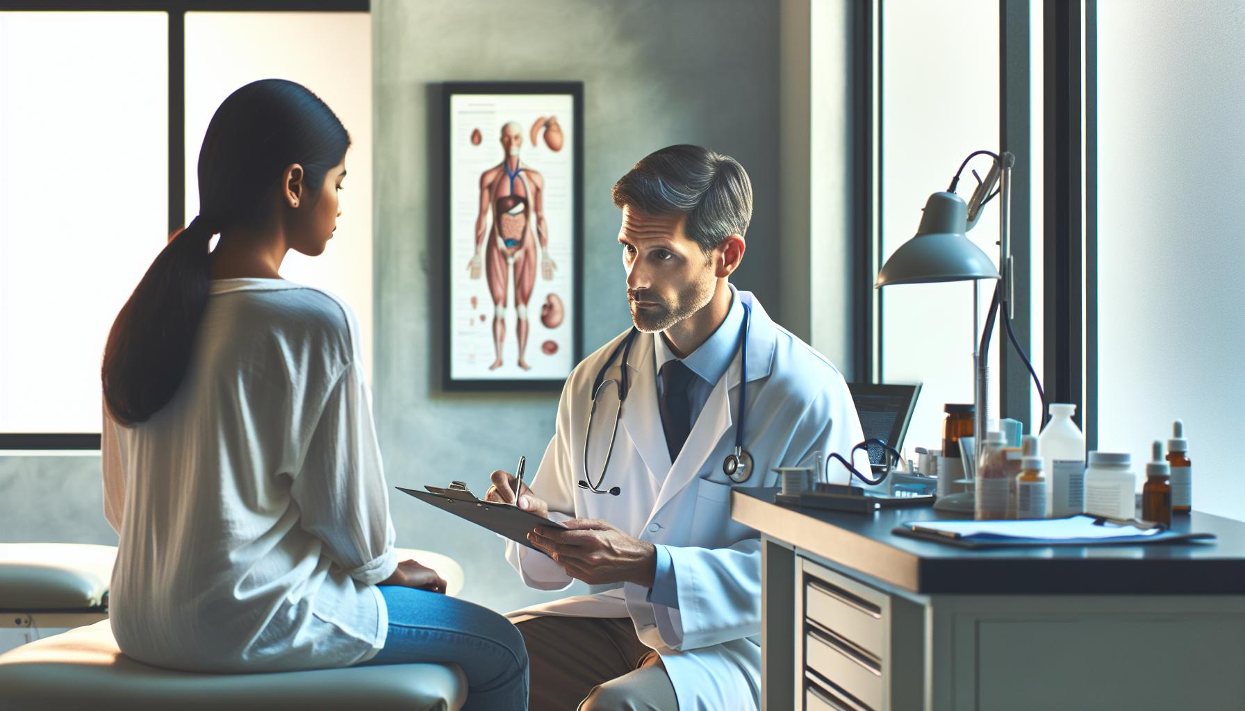 Síntomas clave que indican necesidad de examen diagnóstico